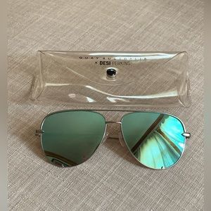 Quay Australia x Desi Perkins High Key Sunglasses.